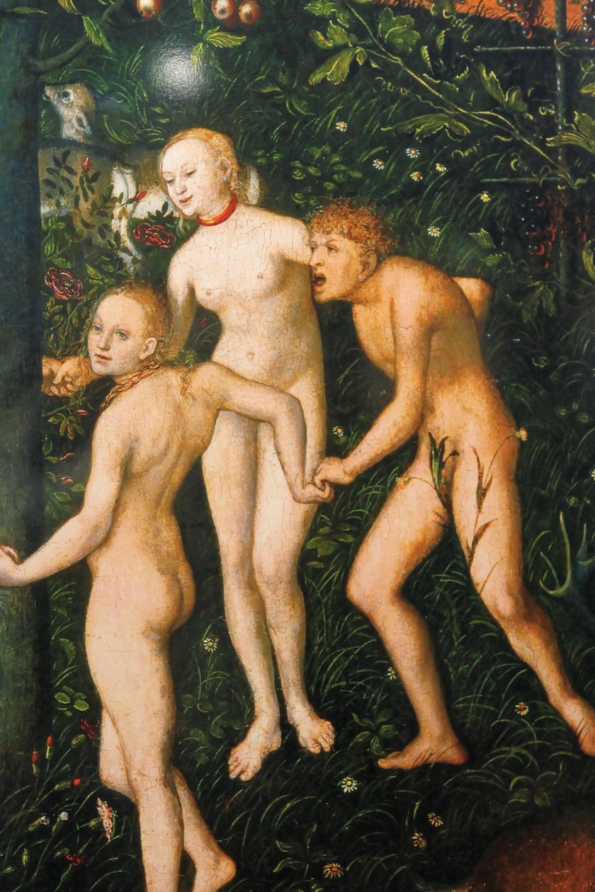 Tysk: Das Goldene Zeitalter Den gyldne tidsalder af Lucas Cranach the Elder