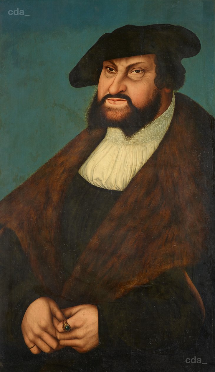 Johann den standhaftige af Lucas Cranach the Elder