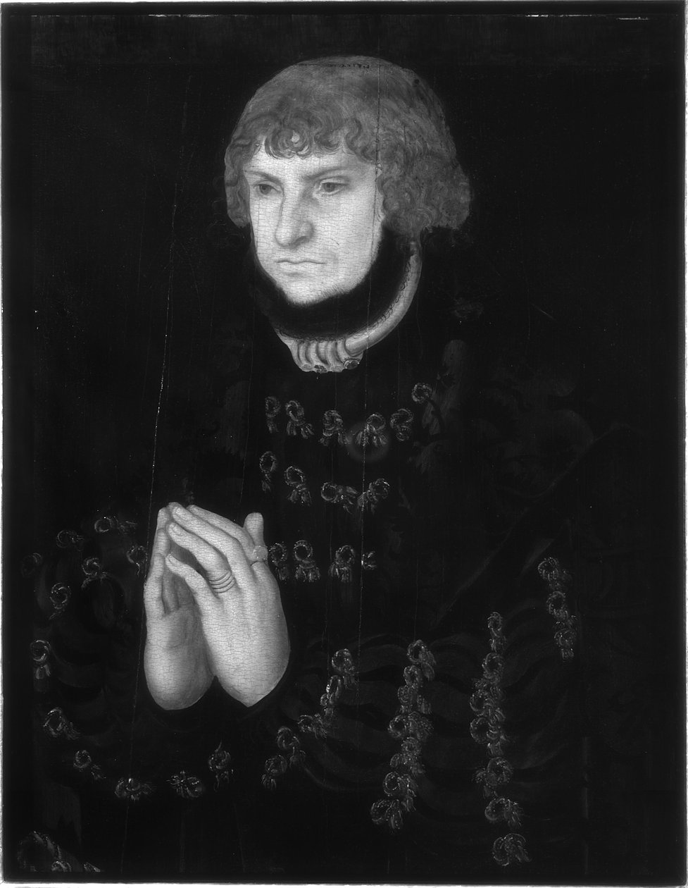 Johann den faste, kurfyrste i Sachsen af Lucas Cranach the Elder