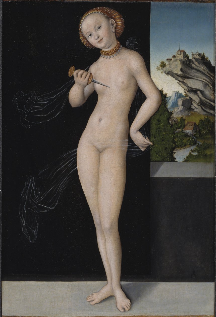 Lucretia af Lucas Cranach the Elder