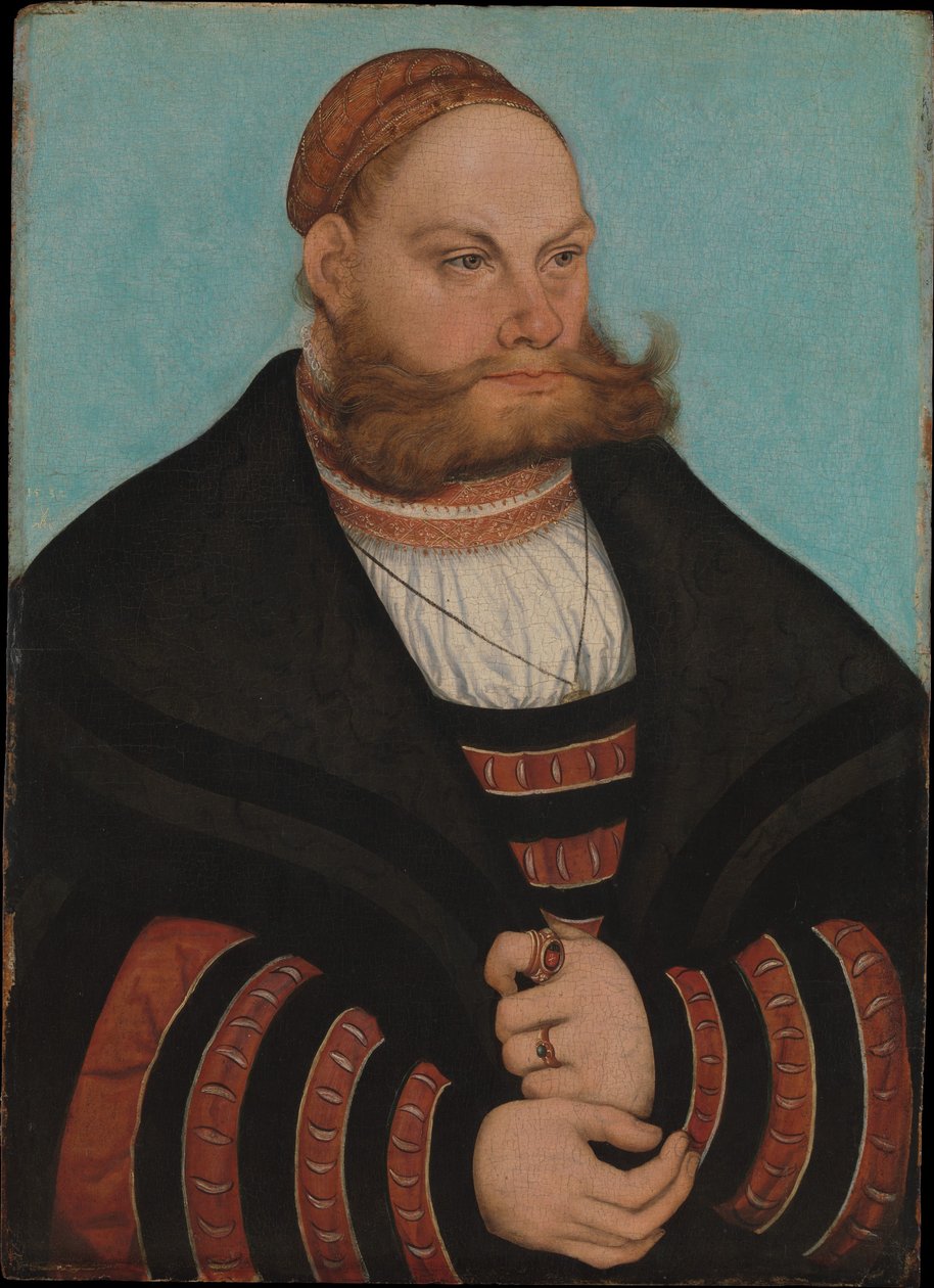 Lukas Spielhausen af Lucas Cranach the Elder