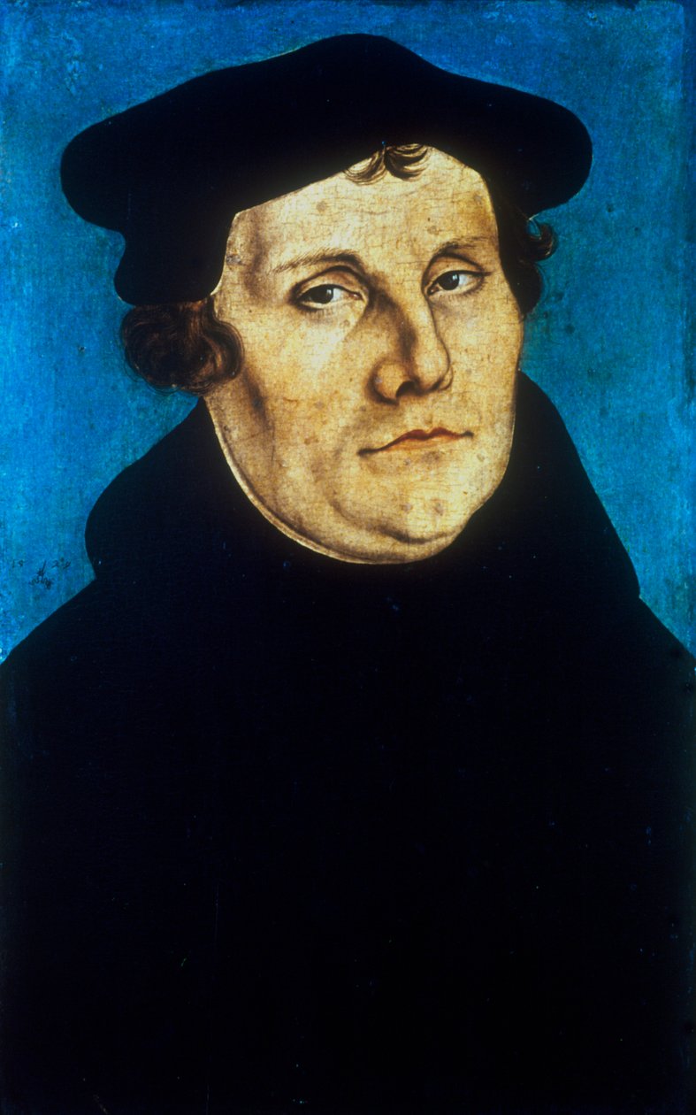 Martin Luther, tysk protestantisk reformator, c1529 af Lucas Cranach the Elder