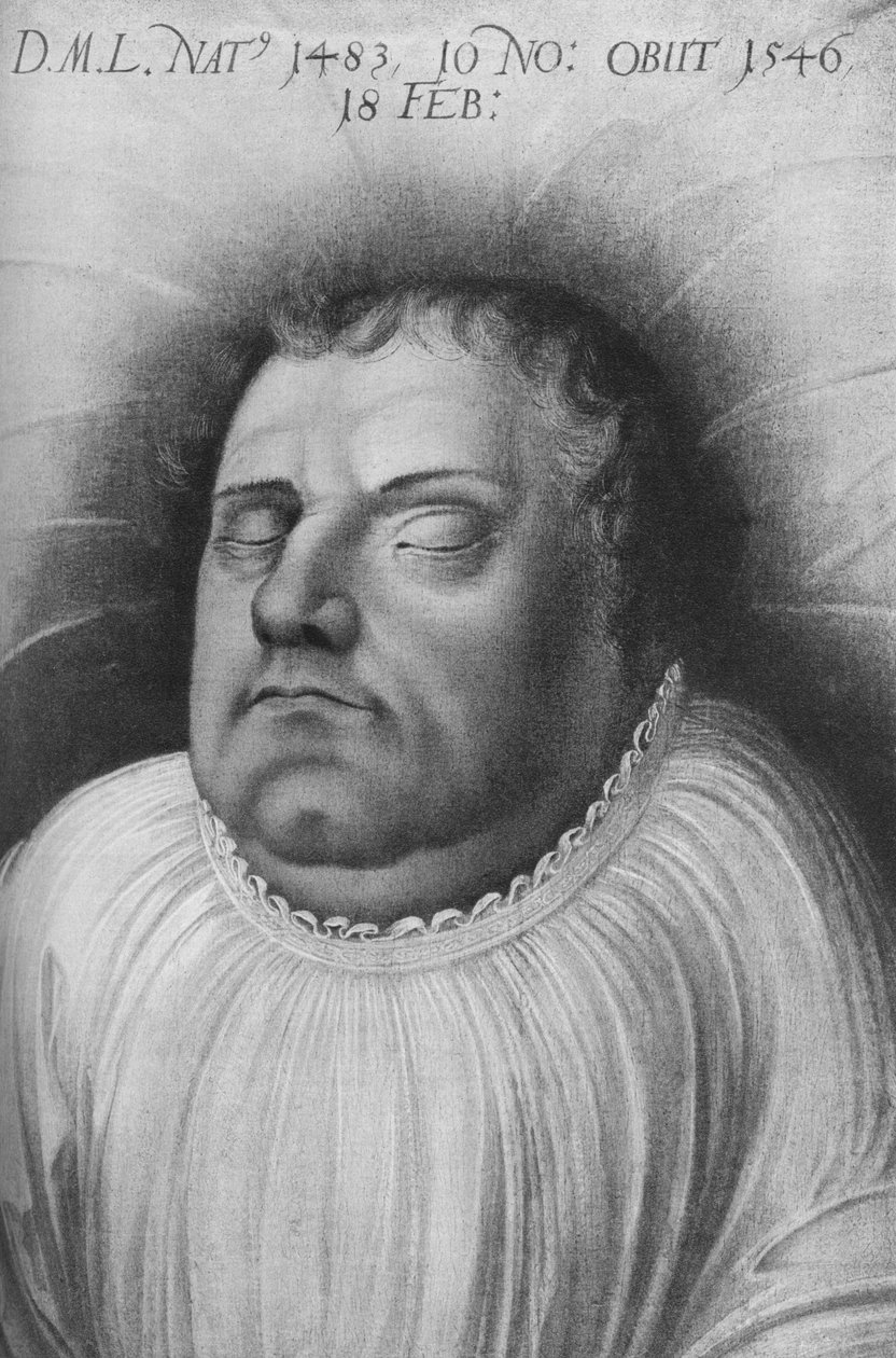 Martin Luther, tysk munk, præst, professor i teologi og banebrydende figur i den protestantiske reform af Lucas Cranach the Elder