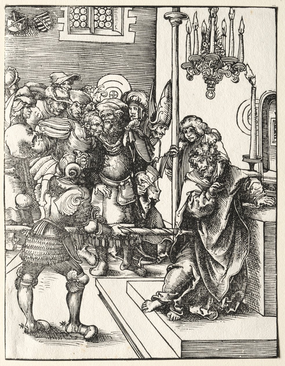 Sankt Thomas martyrium. af Lucas Cranach the Elder