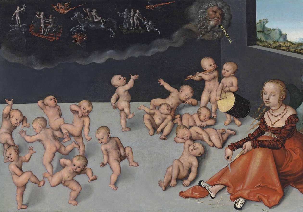 Melankoli af Lucas Cranach the Elder