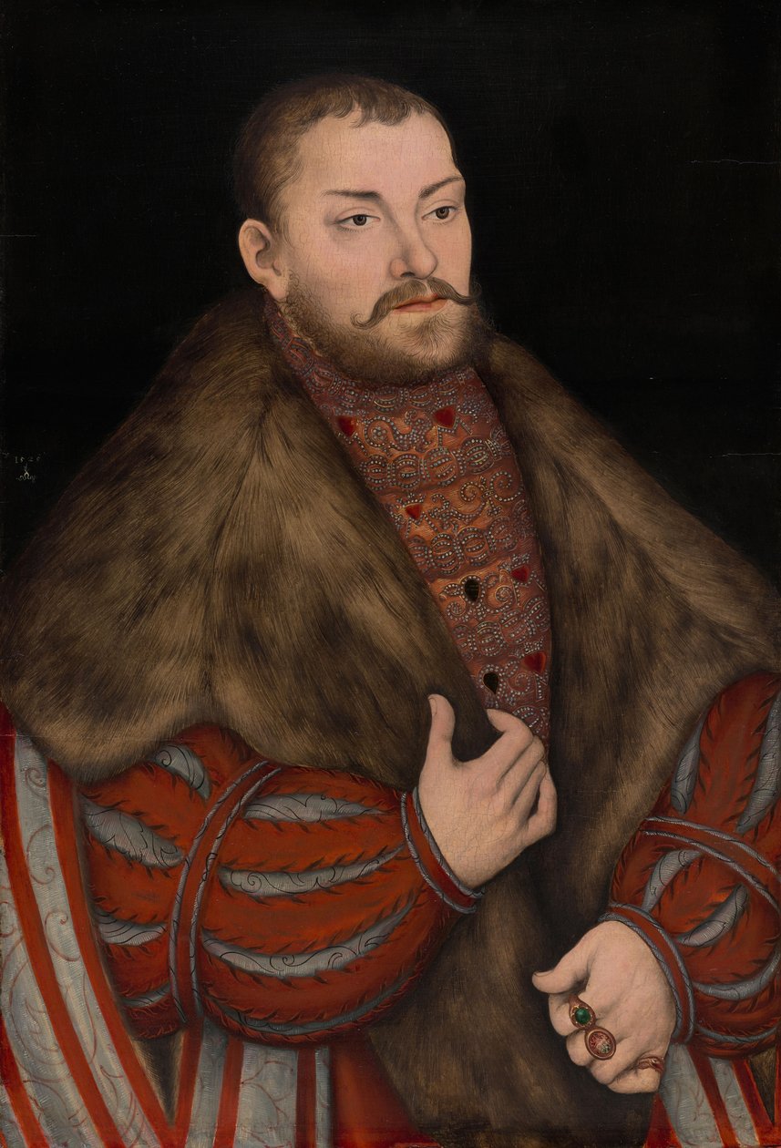 Portræt af Joachim II, kurfyrste af Brandenburg af Lucas Cranach the Elder