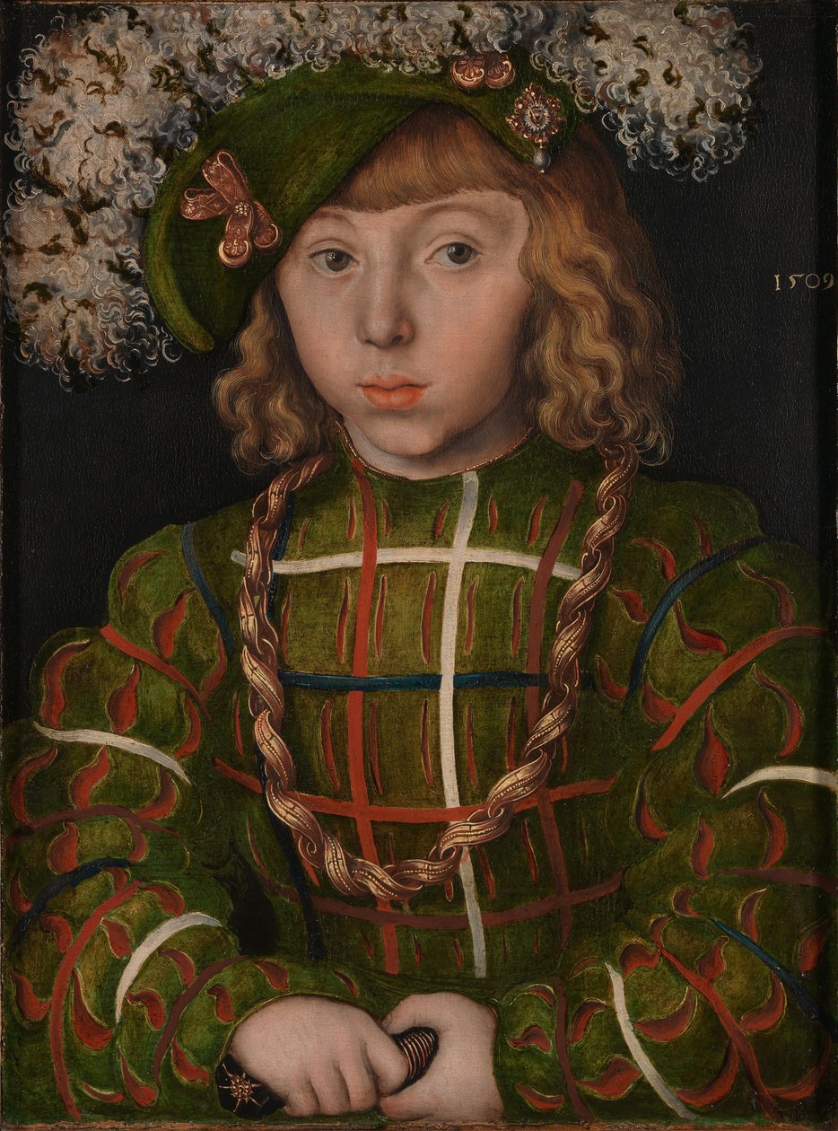 Portræt af Johannes Frederik I, den storsindede af Lucas Cranach the Elder