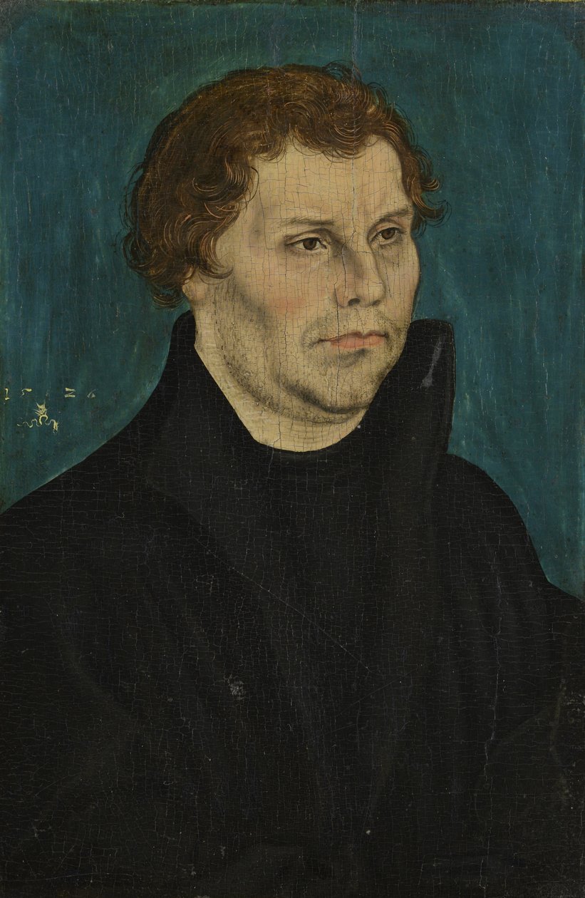 Portrætter af Martin Luther og Katharina von Bora af Lucas Cranach the Elder