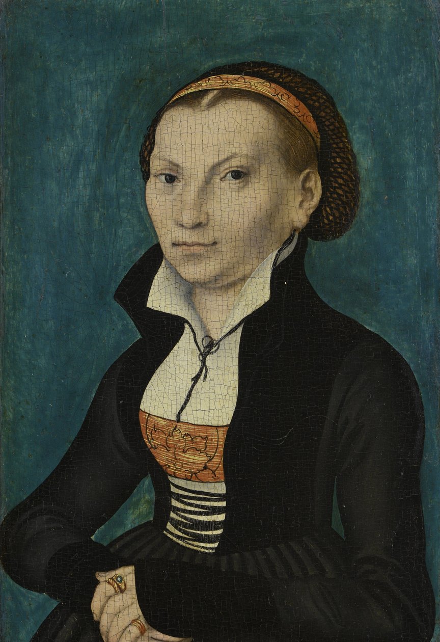 Portrætter af Martin Luther og Katharina von Bora af Lucas Cranach the Elder