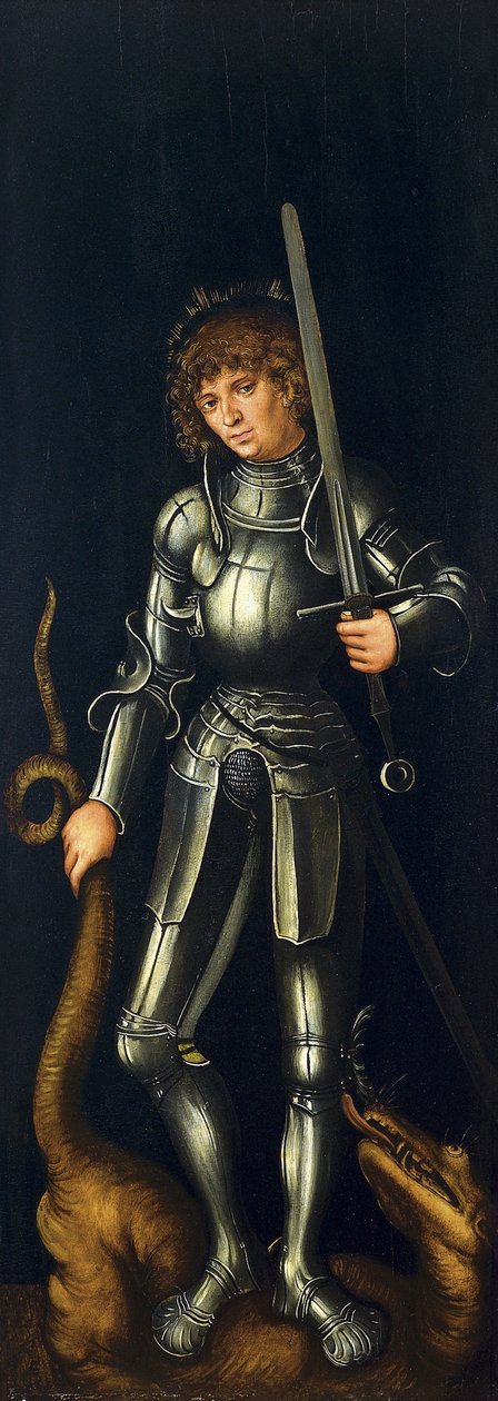 St. George, ca 1514 af Lucas Cranach the Elder
