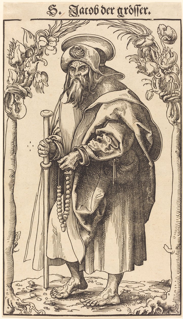 Sankt Jakob den større af Lucas Cranach the Elder