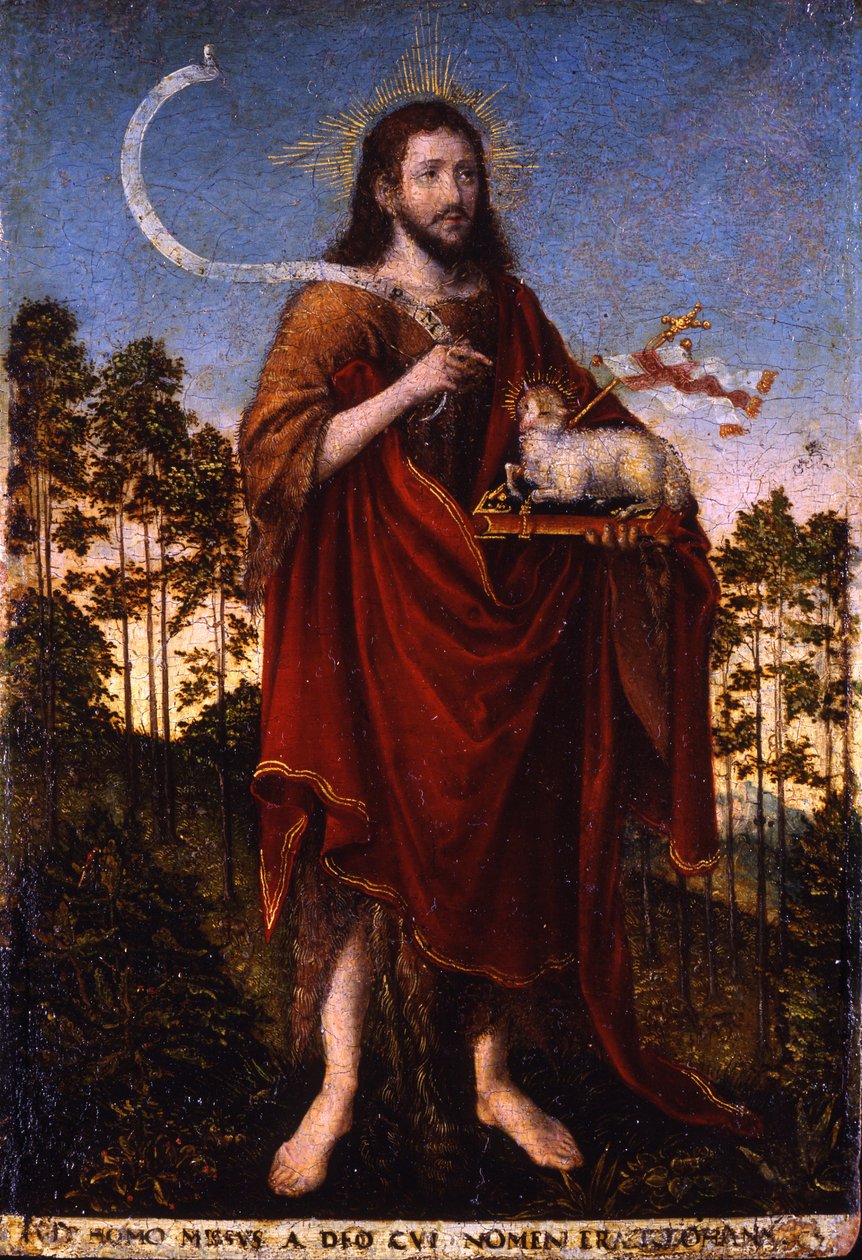 Johannes Døberen, 1550-1552 af Lucas Cranach the Elder