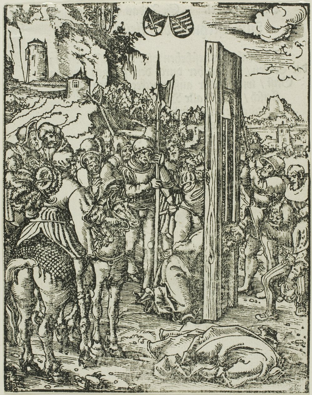 Sankt Matthias, fra Apostlenes martyrium af Lucas Cranach the Elder
