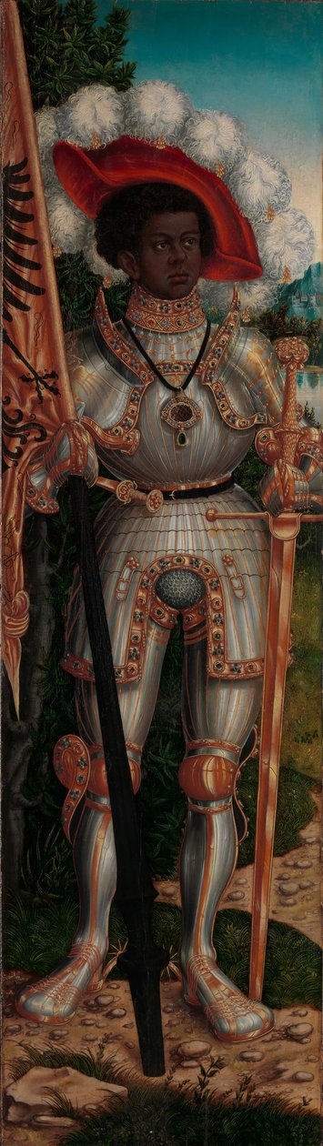 Saint Maurice, ca. 1520-25. af Lucas Cranach the Elder