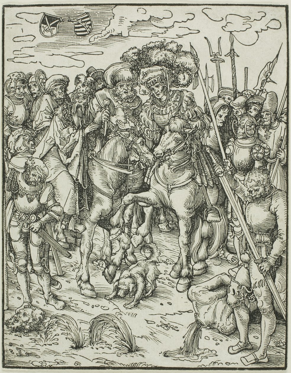 Sankt Paulus, fra Apostlenes martyrium af Lucas Cranach the Elder