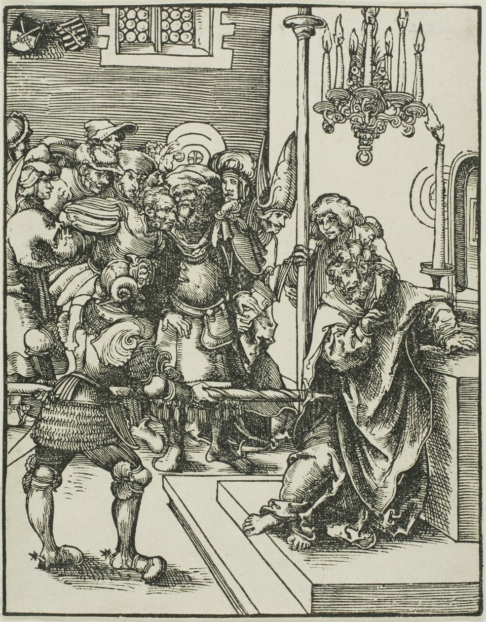 Sankt Thomas, fra Apostlenes martyrium af Lucas Cranach the Elder