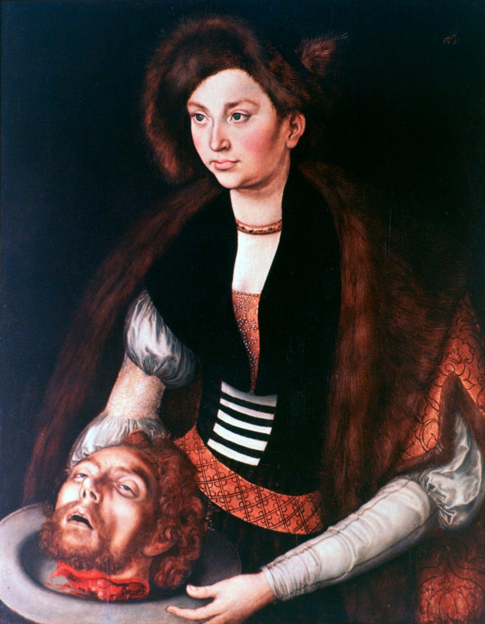 Salome, c1504-1553 af Lucas Cranach the Elder