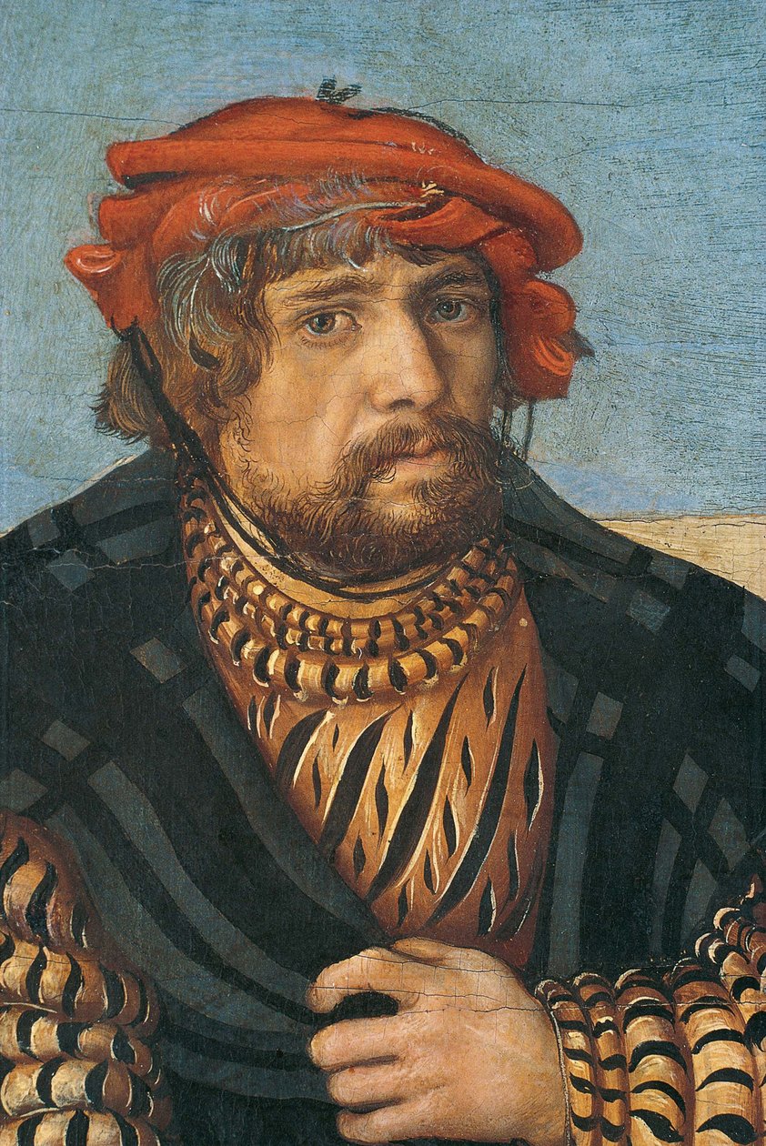 Selvportræt i den hellige familie, ca. 1510 af Lucas Cranach the Elder