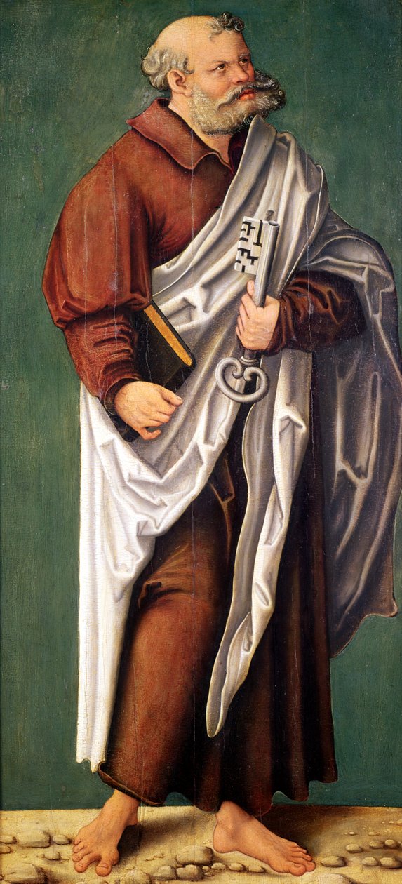 Sankt Peter af Lucas Cranach the Elder
