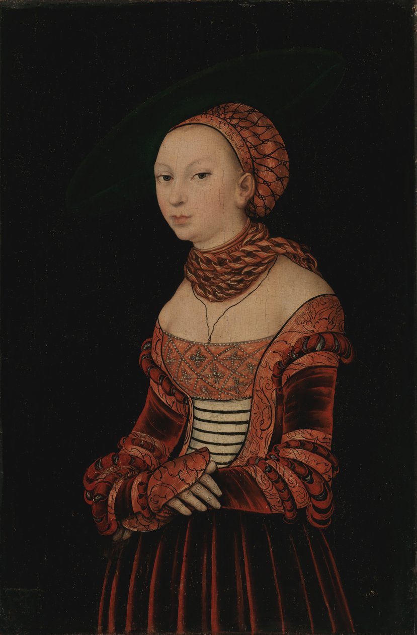 Svensk: Portræt af en ung kvinde, knæstykke Portræt af en ung kvinde



































" af Lucas Cranach the Elder