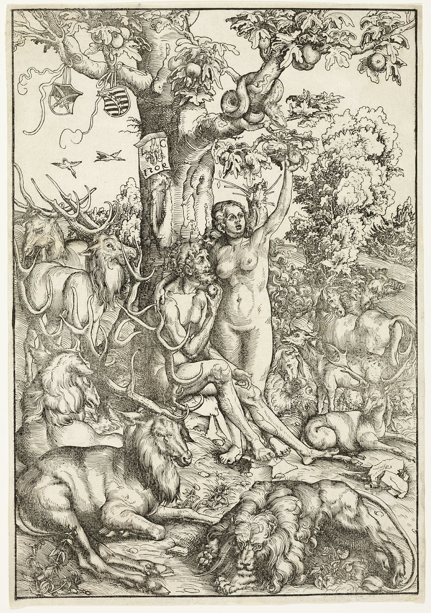 Menneskets fald af Lucas Cranach the Elder