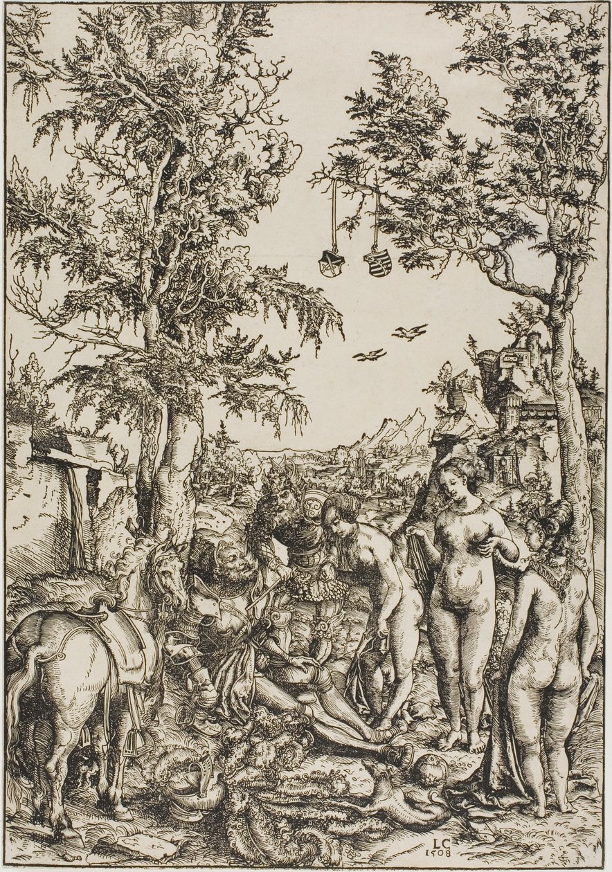 Dommen over Paris af Lucas Cranach the Elder