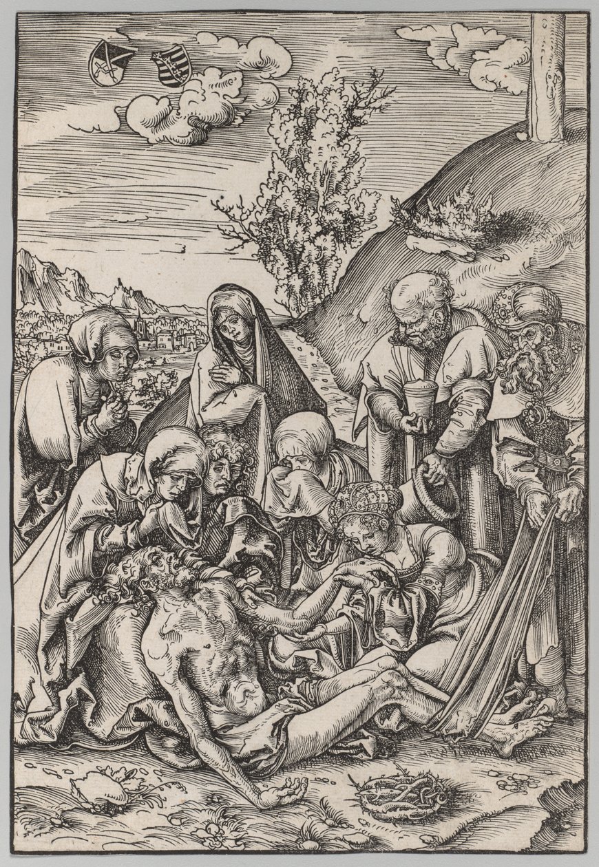 The Passion: The Lamentation, 1509. af Lucas Cranach the Elder