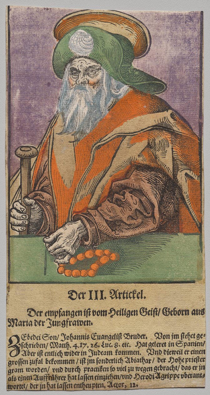 Jakob den større fra Kristus, apostlene og den hellige Paulus af Lucas Cranach the Elder, After