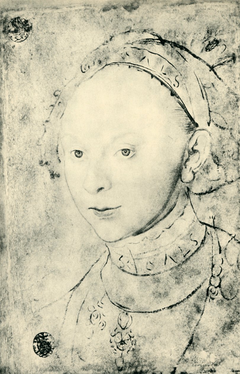 Catherine af Brunswick-Grubehagen, 1540, 1943. af Lucas Cranach the Younger
