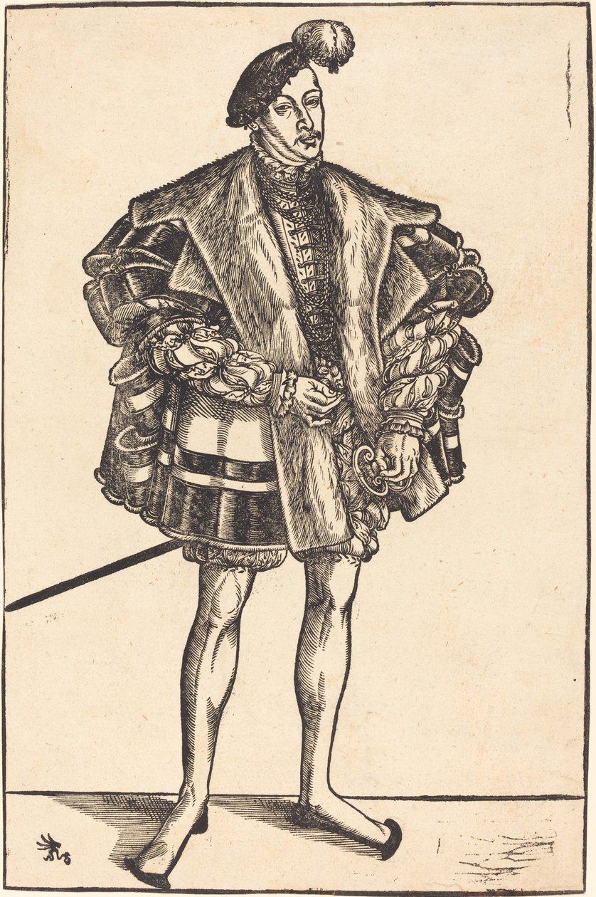 John William, hertug af Sachsen-Coburg af Lucas Cranach the Younger