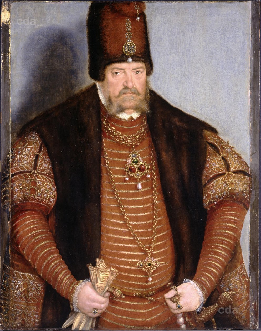 Portræt af kurfyrst Joachim II. af Brandenburg af Lucas Cranach the Younger