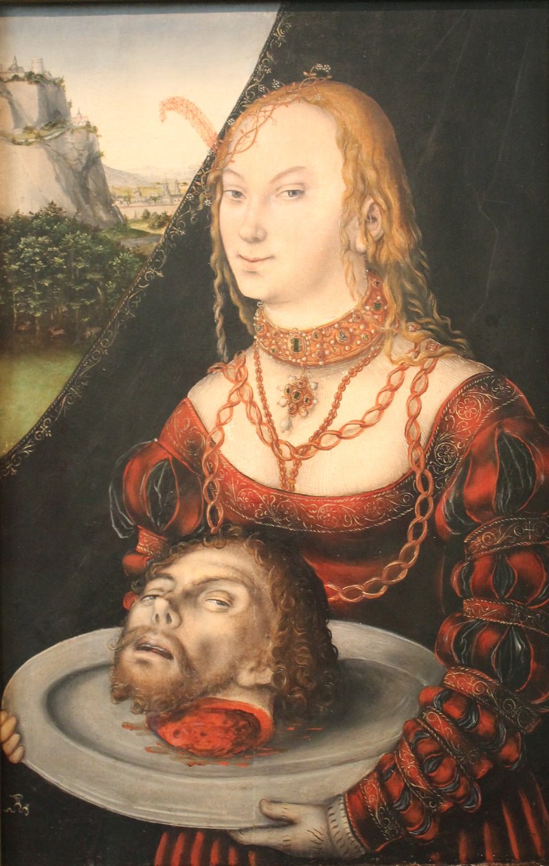 Salome af Lucas Cranach the Younger