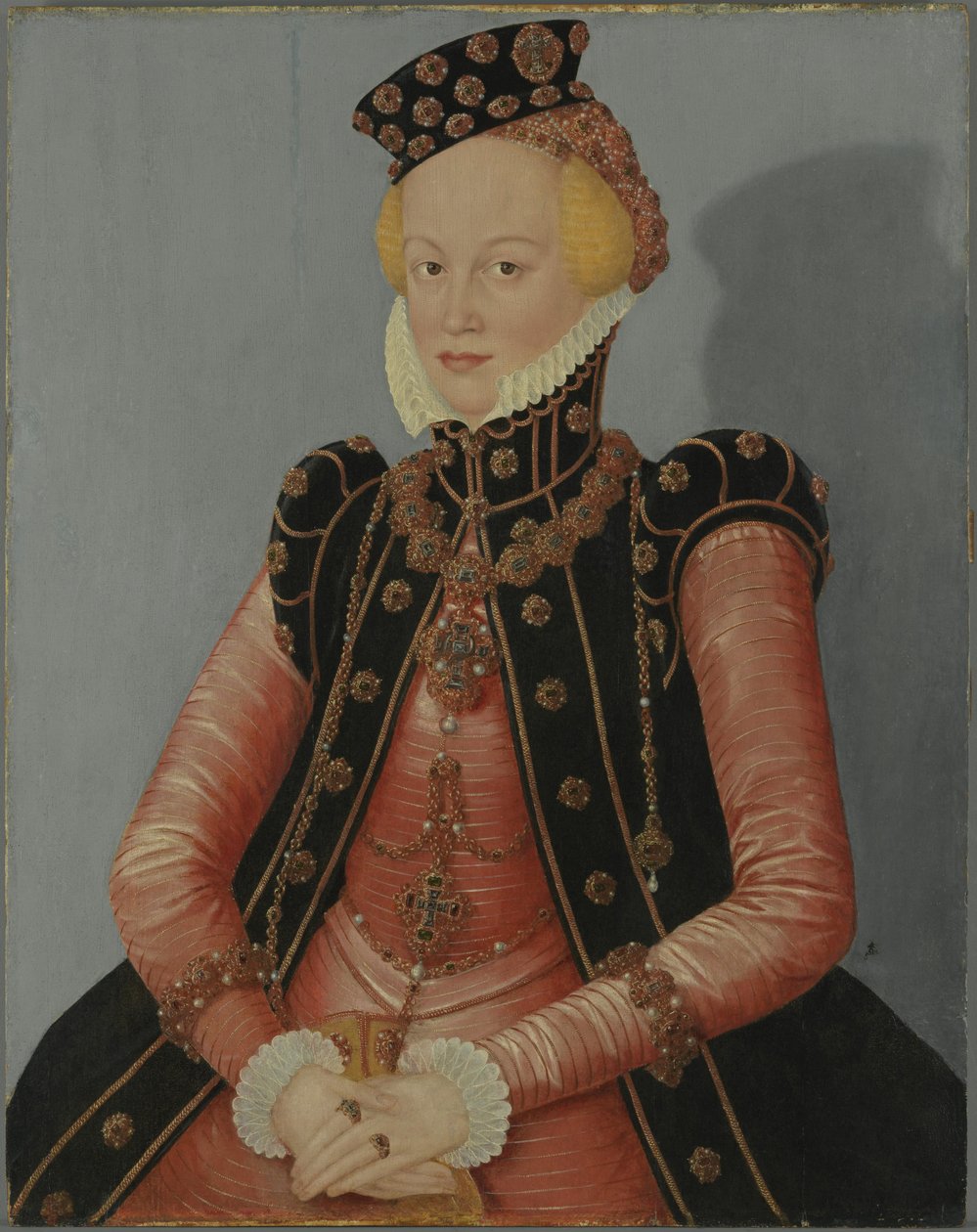 Portræt af en saxisk prinsesse af Lucas Cranach the Younger