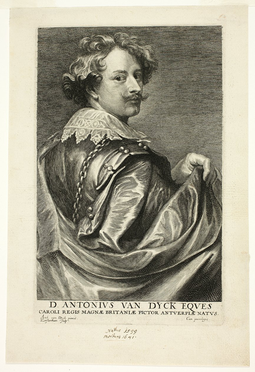 Anthony van Dyck af Lucas Emil Vorsterman