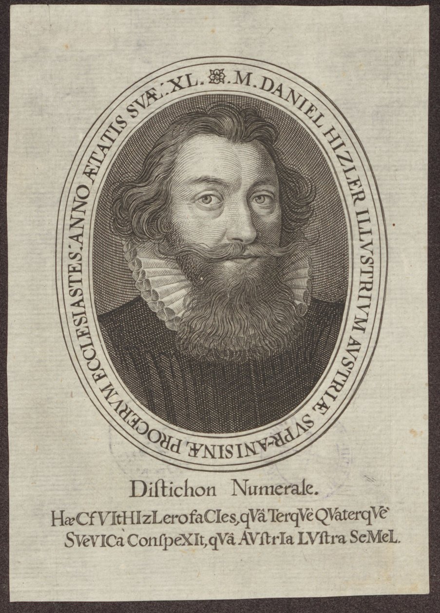 Daniel Hitzler 1576-1635 af Lucas Kilian