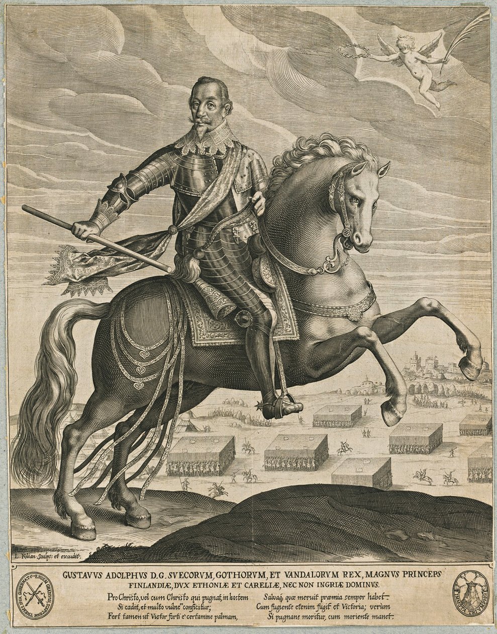 Gustavus Adolphus af Sverige af Lucas Kilian