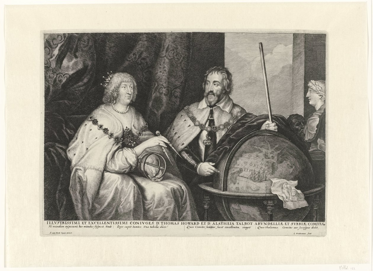 Thomas Howard, 2. jarl af Arundel og hans kone Alatheia Talbot af Lucas Vorsterman (I)