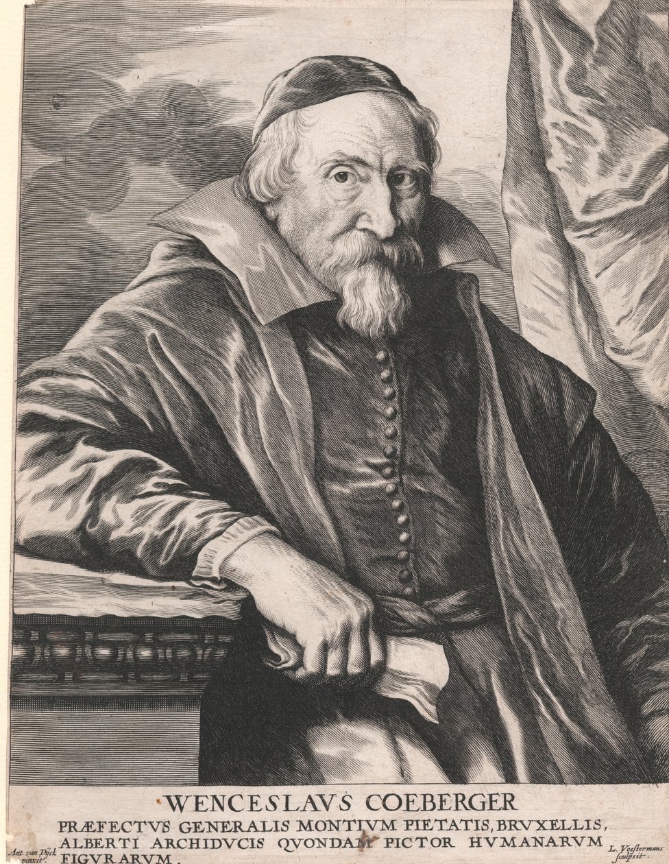 Wenceslaus Coeberger, generalpræfekt for frommebjerget, Bruxelles af Lucas Vorsterman