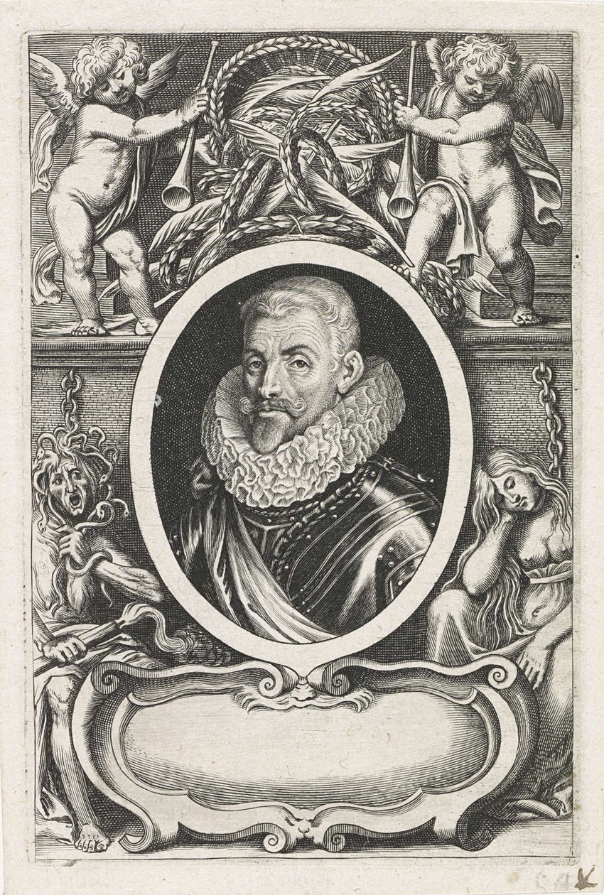 Portræt af Johann Tserclaes, greve af Tilly af Lucas Vorsterman the Elder