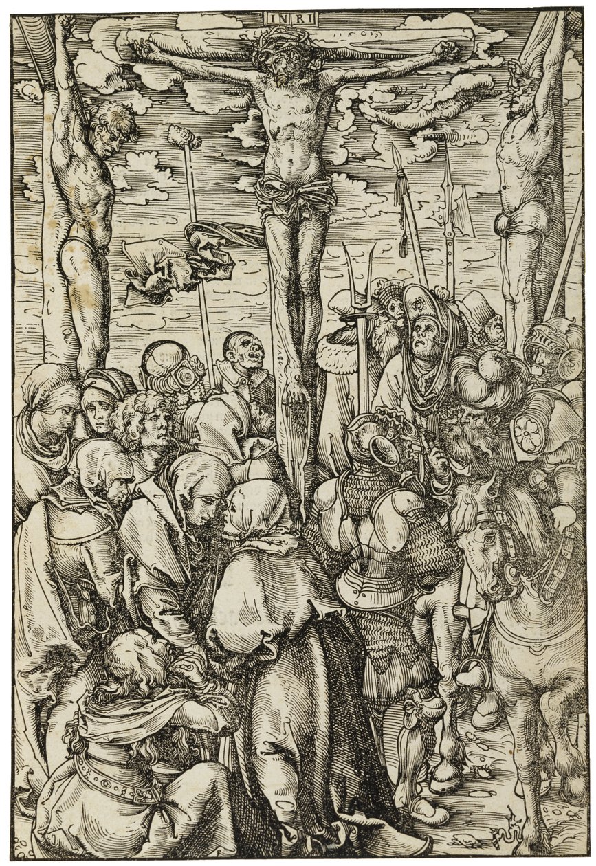 Golgata af Lucas the Elder Cranach
