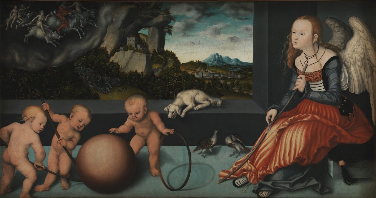 Melankoli af Lucas the Elder Cranach