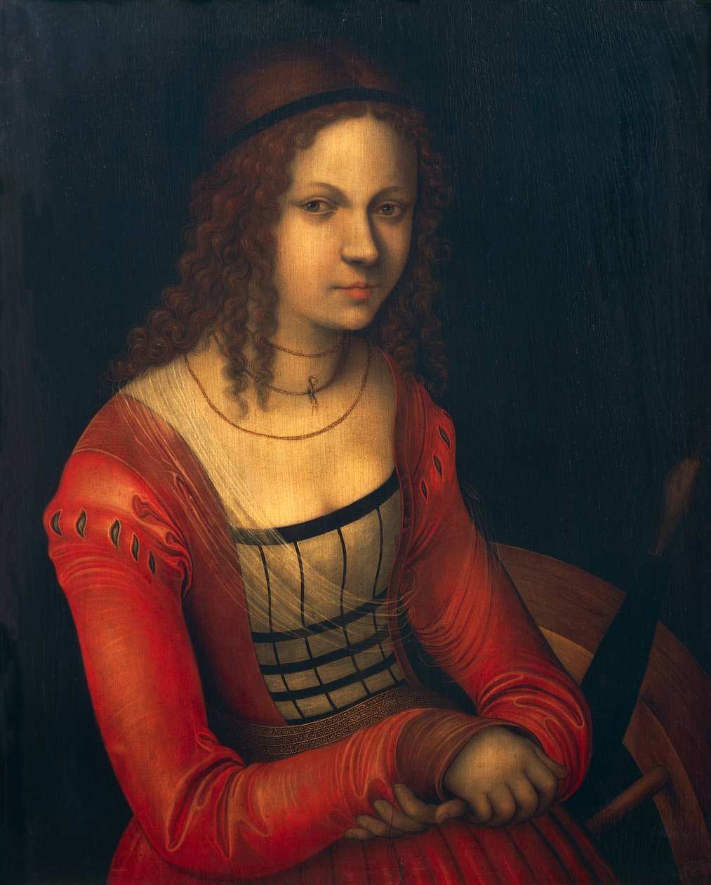 Saint Catherine af Lucas Cranach Elder (1472-1553) af Lucas the Elder Cranach