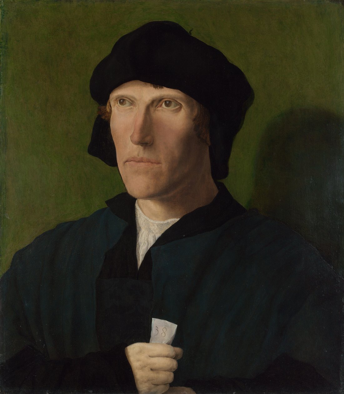 En mand på 38 år, ca 1521 af Lucas van Leyden