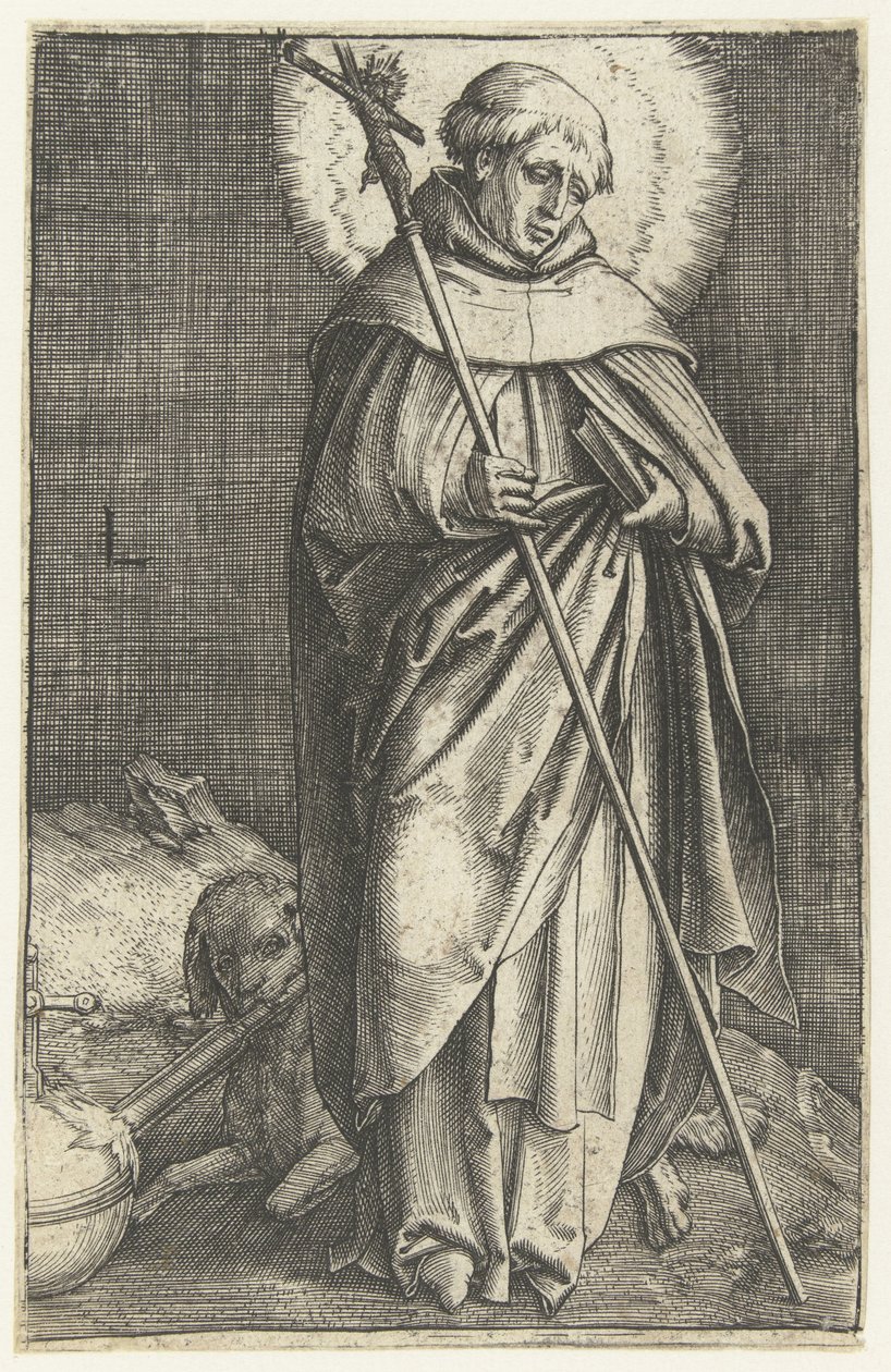 Sankt Dominikus af Lucas van Leyden