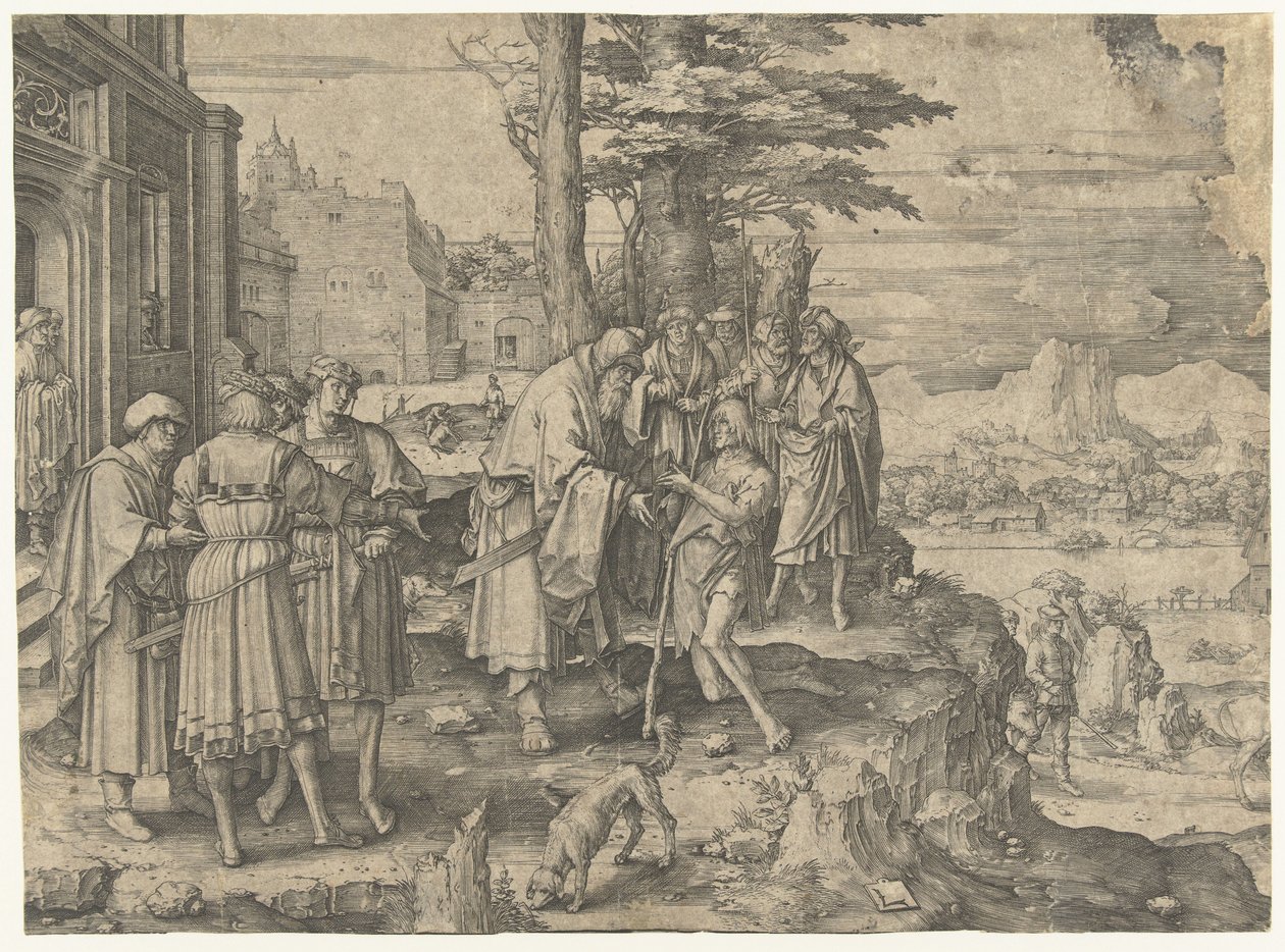 Den fortabte søns tilbagevenden af Lucas van Leyden