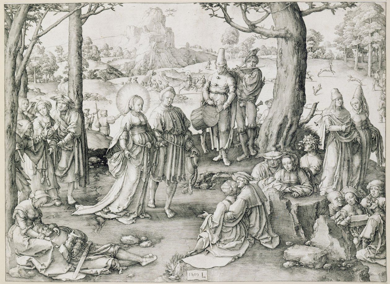 Maria Magdalenas dans af Lucas van Leyden
