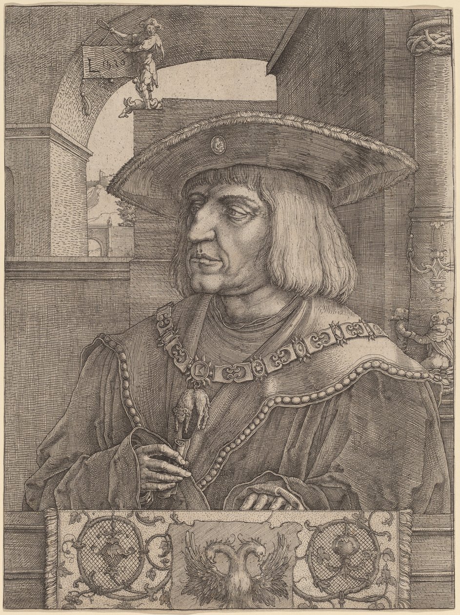 Kejser Maximilian I af Lucas van Leyden