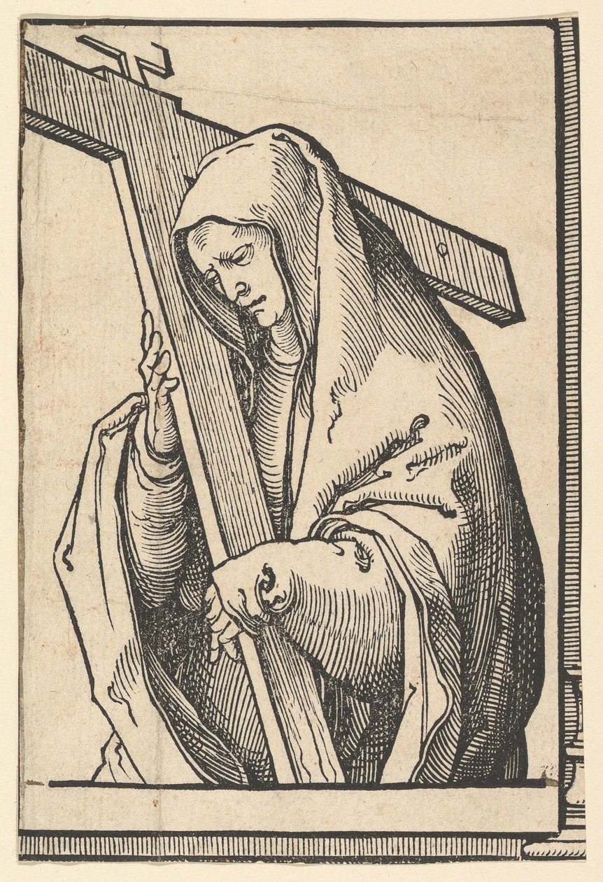 Helleoportic Sibyl, fra serien af Sibyller, ca. 1530. af Lucas van Leyden