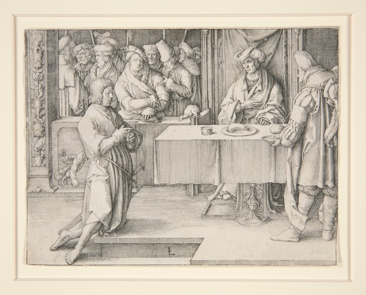 Josef tolker Farao af Lucas van Leyden