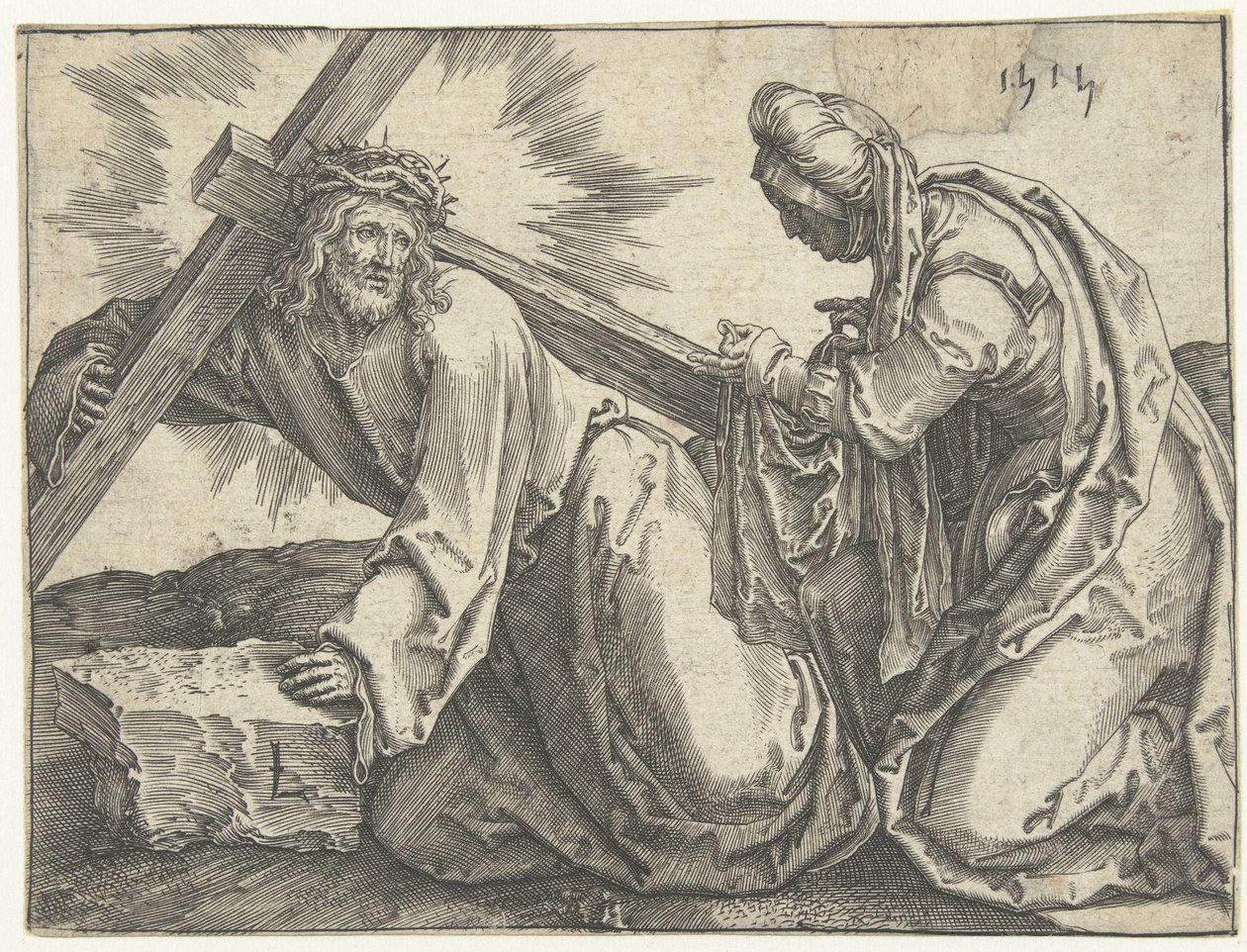 At bære korset af Lucas van Leyden